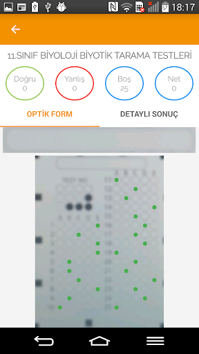 Biyotik Optik Okuma Screen 3