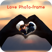 Love photo frame , Romantic photo frame
