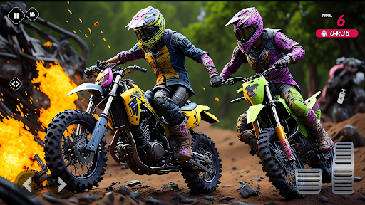 Motorcycle Dirt Bike Games 3d Screen 2
