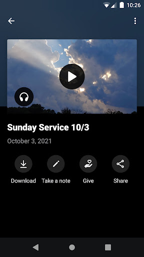 Turkey Creek Baptist Church Screen 2