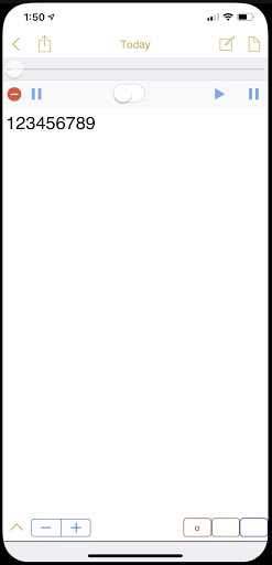 NoteMemoNotes - Voice Recorder Screen 2