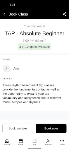 Joy of Dance Centre Screen 3