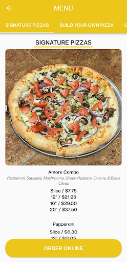 PizzAmore Albany Screen 3