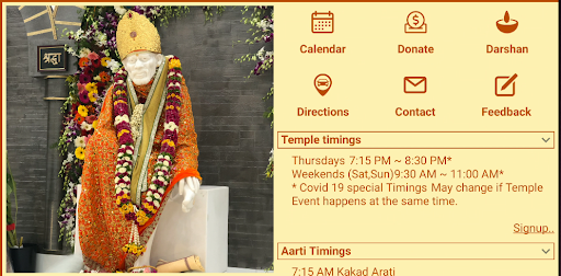 Sri Shirdi Sai Baba of DFW