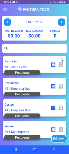 Factura Todo Screen 2