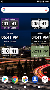 Captura 2 World Clock Widget 2021 Pro android