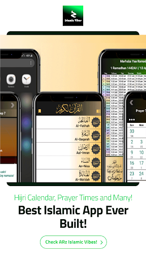 Islamic Calendar, Ramadan 2024 Screen 2