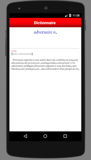 Dictionnaire Francais hors lig