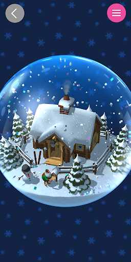 Android application Snow Globus - Best globe gift screenshort