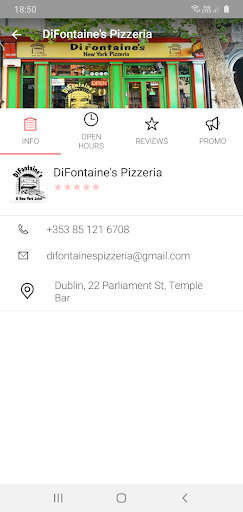 DiFontaines Pizzeria Screen 3