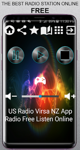 Android application US Radio Virsa NZ App Radio Fr screenshort