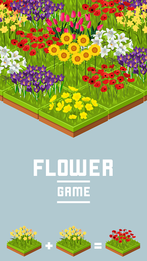 Android application Flower Game - Garden Merge screenshort