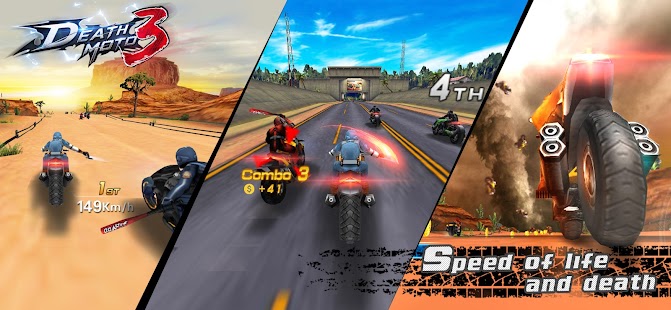 Death Moto 3 : Fighting  Rider Screenshot