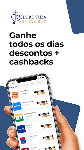 Android application Clube Vida Santa Cruz screenshort