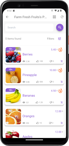 Promotium Buy Sell Marketplace Screen 2
