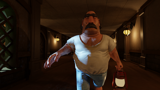 Android application Virtual Scary Neighbor Game screenshort