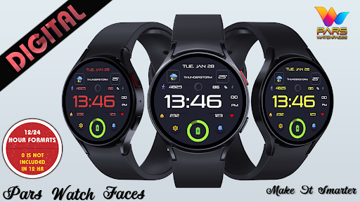 Lucina Digital Watch Face screenshot 1