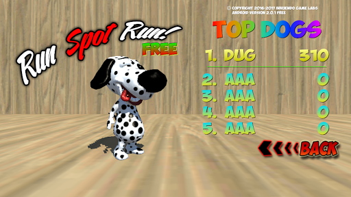 Run Spot Run Screen 3