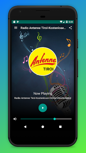 Android application Antenne Tirol Radio Österreich screenshort