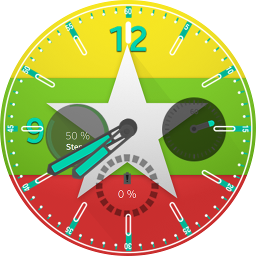 Myanmar Flag Watchface logo