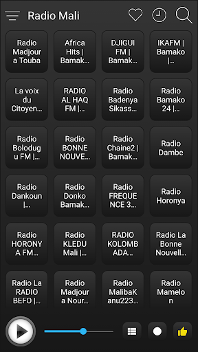 Mali Radio FM AM Music Screen 2