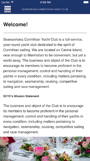 Seawanhaka Corinthian YC Screen 3