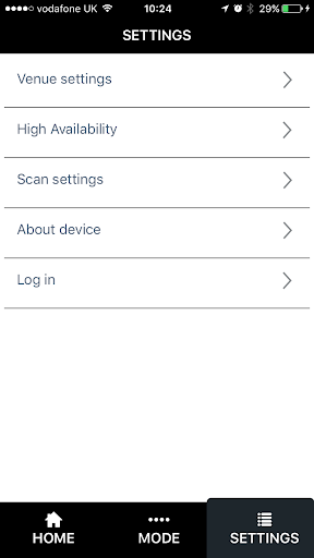 TM1 Access Screen 2