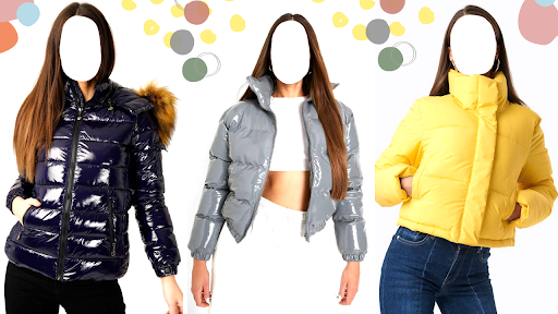 Android application Women Puffer Jacket Suits screenshort