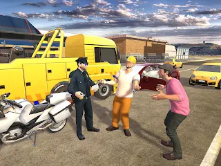 US Police Bike Chase Game - Screenshot 2