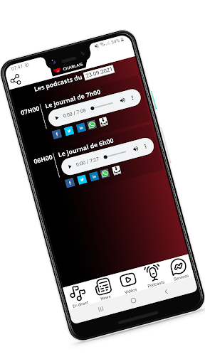 Radio Chablais Screen 3