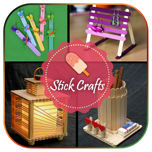 Popsicle Stick Crafts  Icon