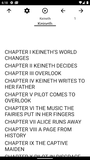 Android application Book, Keineth screenshort