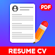 AI Resume Builder CV Maker PDF - Androidアプリ