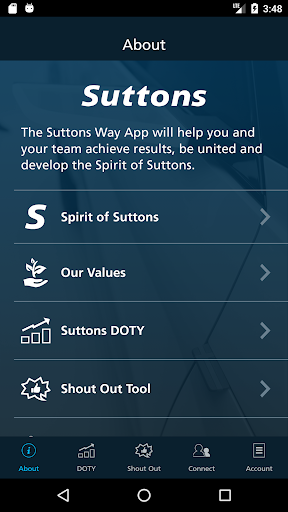 Android application Suttons Way screenshort