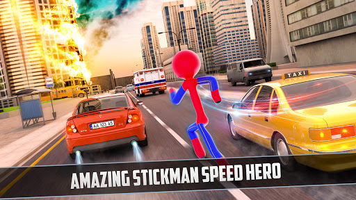 Rope Hero 2021: Stickman Rope Hero City Crime apktram screenshots 3