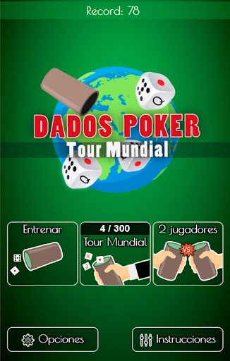 Android application Dice game 3D screenshort
