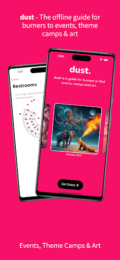Android application Burn Guide - dust screenshort