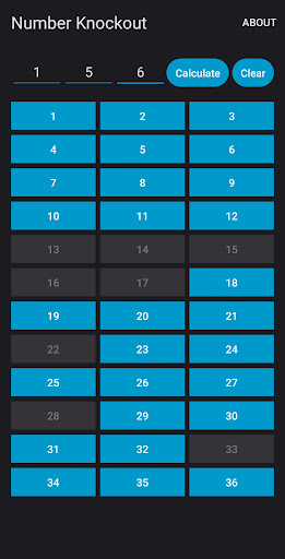 Number Knockout Screen 2