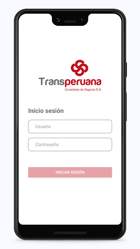 Android application Transperuana screenshort