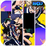 Cover Image of Télécharger Hero Academia Piano Tiles  APK