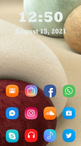 Captura de Pantalla 2 Samsung A12 Launcher android