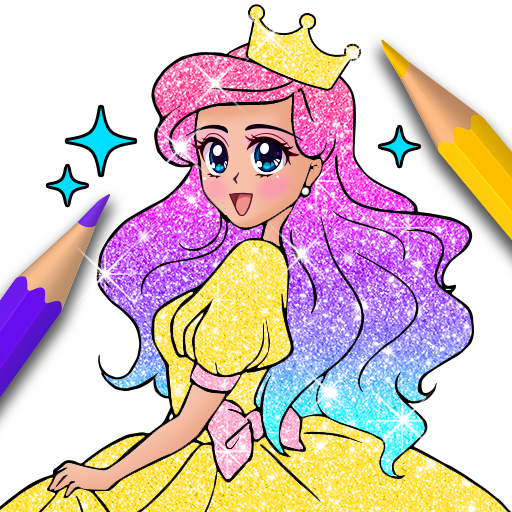 Princess Coloring Girls Game logo