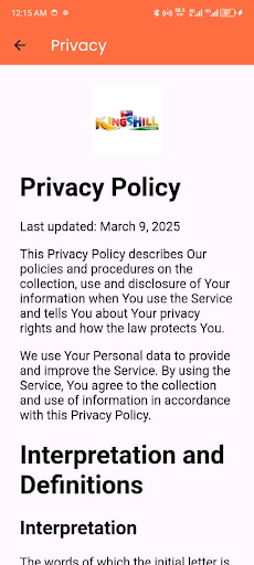 App preview