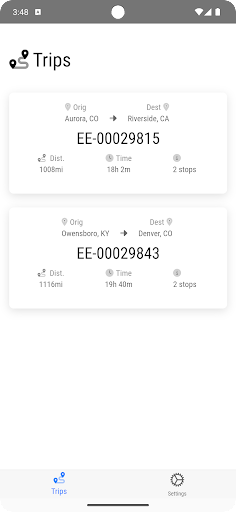 Atlass Drivers Screen 2