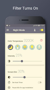 Blue Light Filter - Night Mode  Screenshots 3