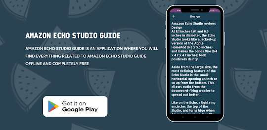 Amazon Echo Studio Guide