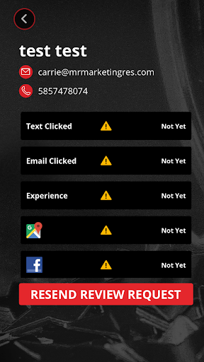 Review Manager System Screen 3