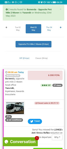 Amour Mezam Express Screen 3