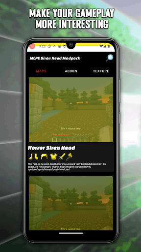 MCPE Siren Head Modpack Screenshot 2 - AppWisp.com