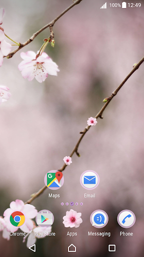 Spring Theme For Xperia Screen 3